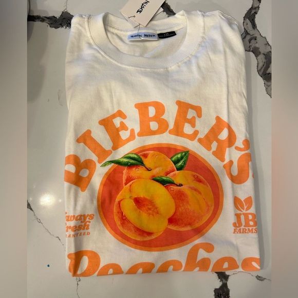 Shirts Justinbieber Peaches Shirt Poshmark